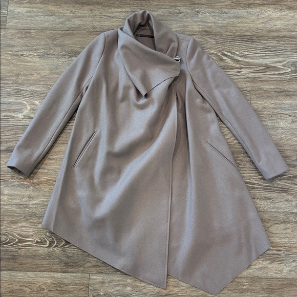 All Saints Italian Wool City Monument Coat - Women's Size 0 - EUC - Picture 2 of 15